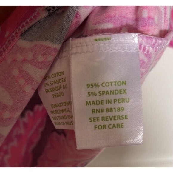 Lilly Pulitzer Waverly Top Pink Pineapple Coco Safari XS RARE HTF GORGEOUS - Picture 5 of 9